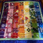 Rainbow Scrap Quilt